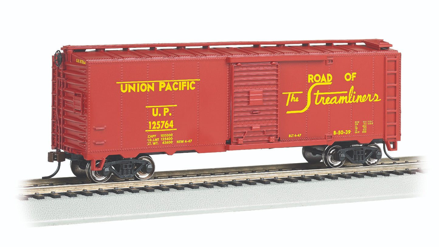 Bachmann 15017 HO Union Pacific 40' Steam Era Boxcar #125764