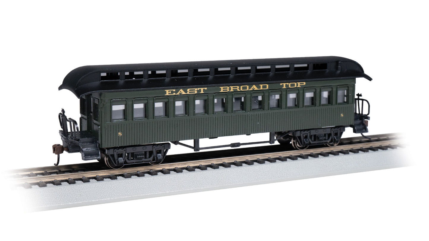 Bachmann 15108 HO East Broad Top 1860-80 Era Coach Car #8