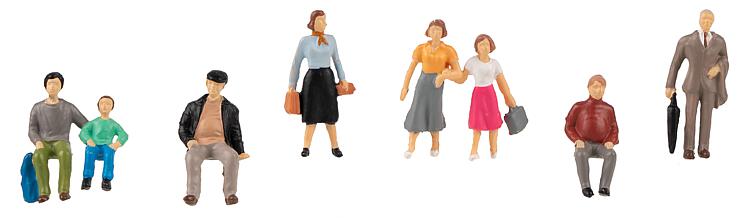 Faller 151667 HO In The Park Figures (Set of 8)