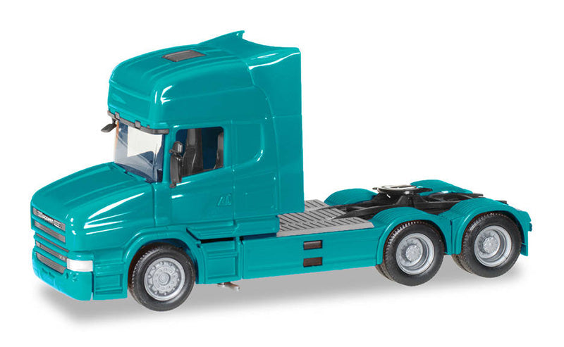 Herpa 151726TR HO Cab Only Turquoise Scania Hauber Topline
