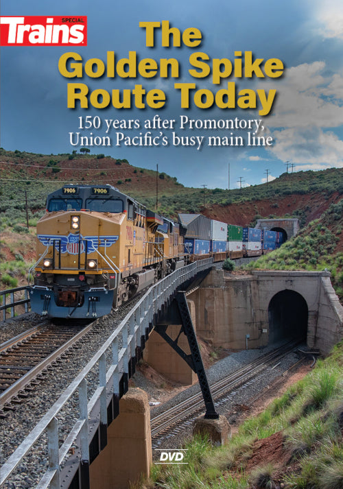Kalmbach 15208 The Golden Spike Route Today DVD