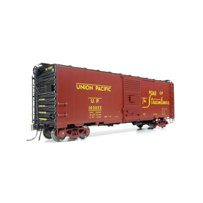 Rapido Trains 154004 HO UP Delivery Scheme 40' B-50-41 Boxcar #2 (Set of 6)