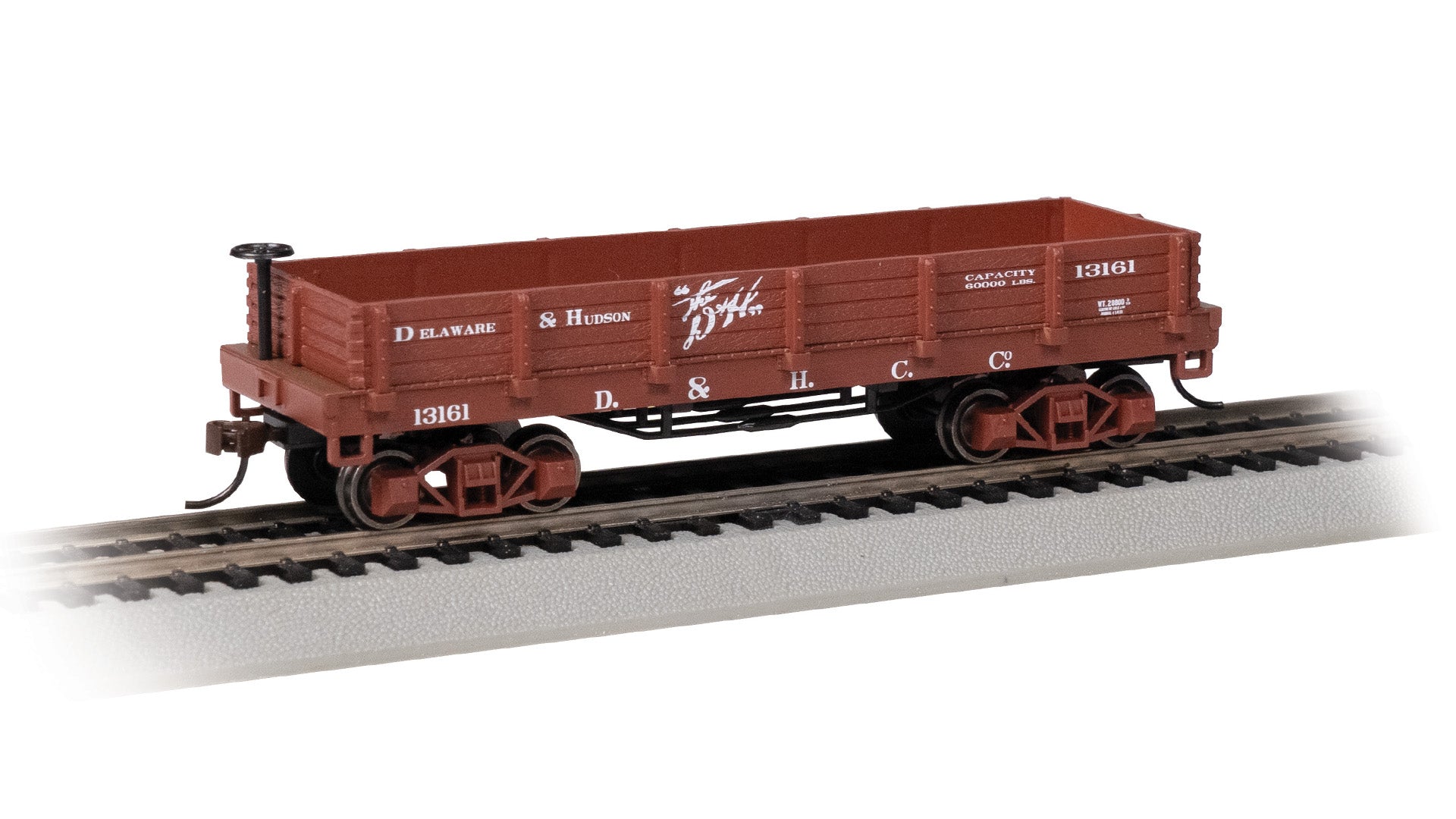 Bachmann 15405 HO Delaware and Hudson Old Time Gondola #13161