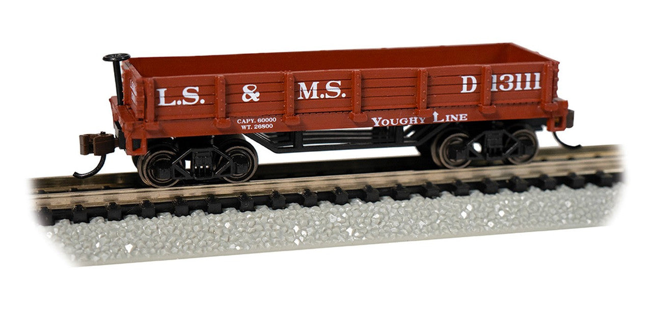 Bachmann 15455 N Lake Shore & Michigan Southern Old Time Wood Gondola