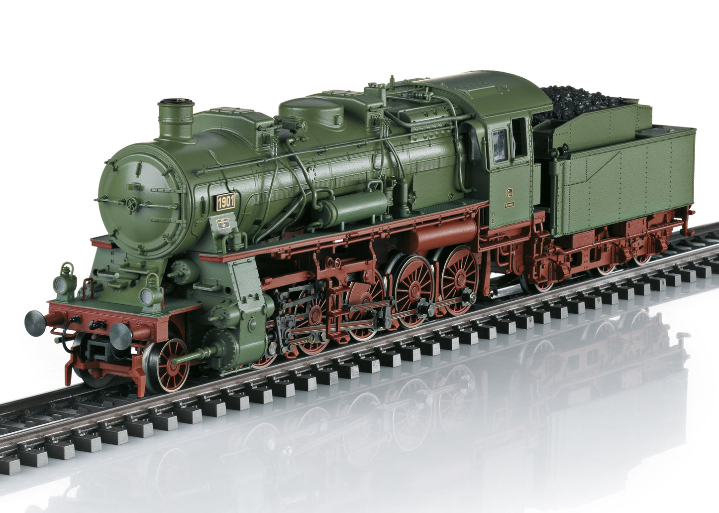 Marklin 37586 HO Wurttemberg State G 12 Steam Freight Locomotive #1901