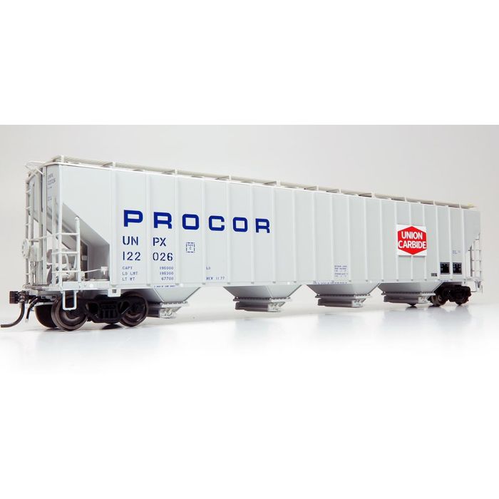 Rapido Trains 157003 HO UNPX Procor 5820 Covered Hopper (Pack of 6)