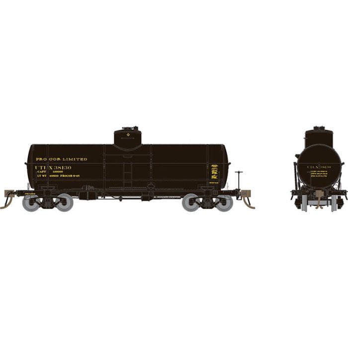 Rapido Trains 159008 HO Procor Limited X-3 10,000 Gallon Tank Car (Pack of 6)