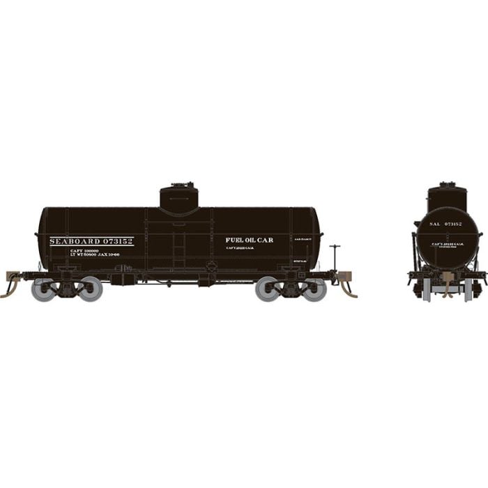 Rapido Trains 159011A HO Seaboard Air Line X-3 Tank Car
