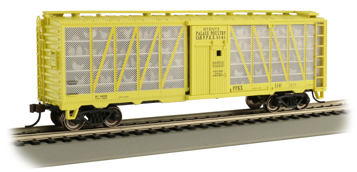 Bachmann 15904 HO Stentz Palace Poultry Car Poultry Transport Car #5141