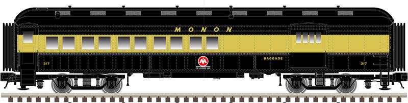 Atlas 50005097 N Monon Trainman ACF 60' Combine Car #317