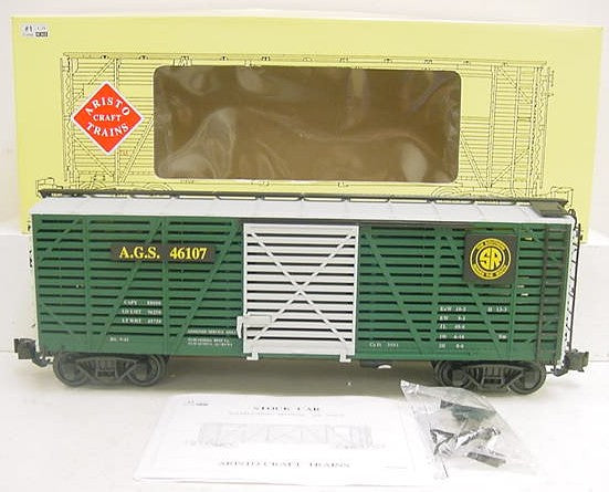 Aristo-Craft 46107 G Scale Southern Stock Car (Plastic Wheels)