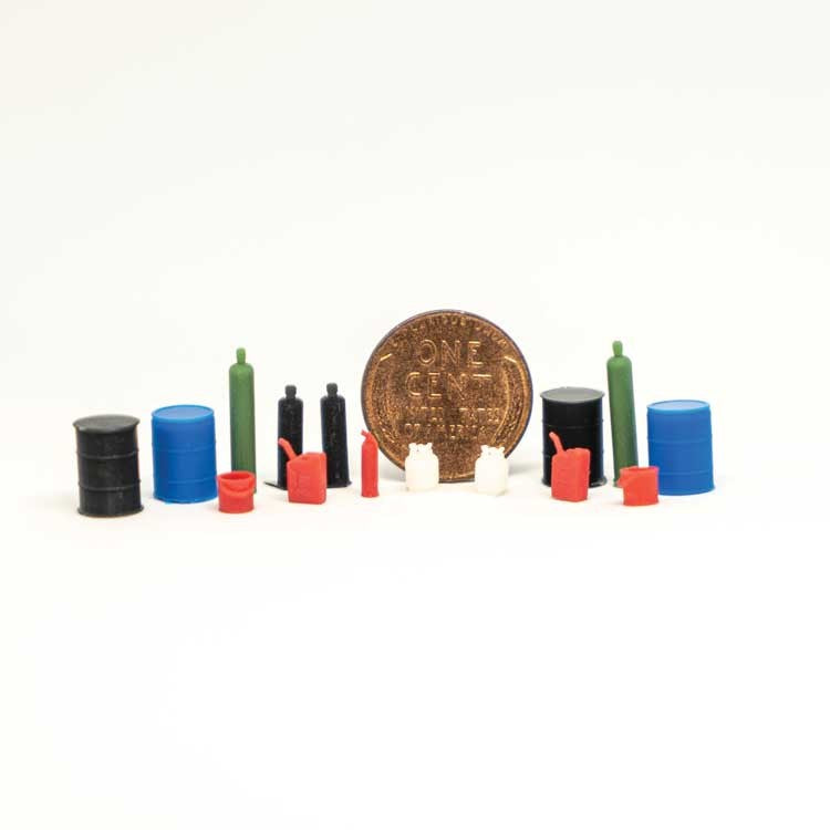 All Scale Miniatures 870903 HO Garage Detail Kit (Set of 15)