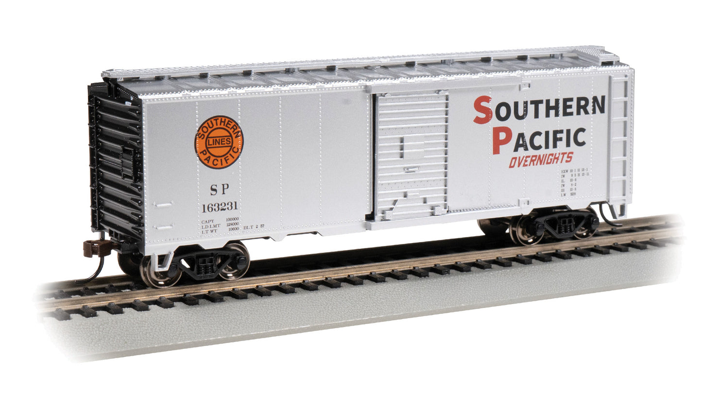 Bachmann 16018 HO Southern Pacific Overnights 40' Boxcar #163231