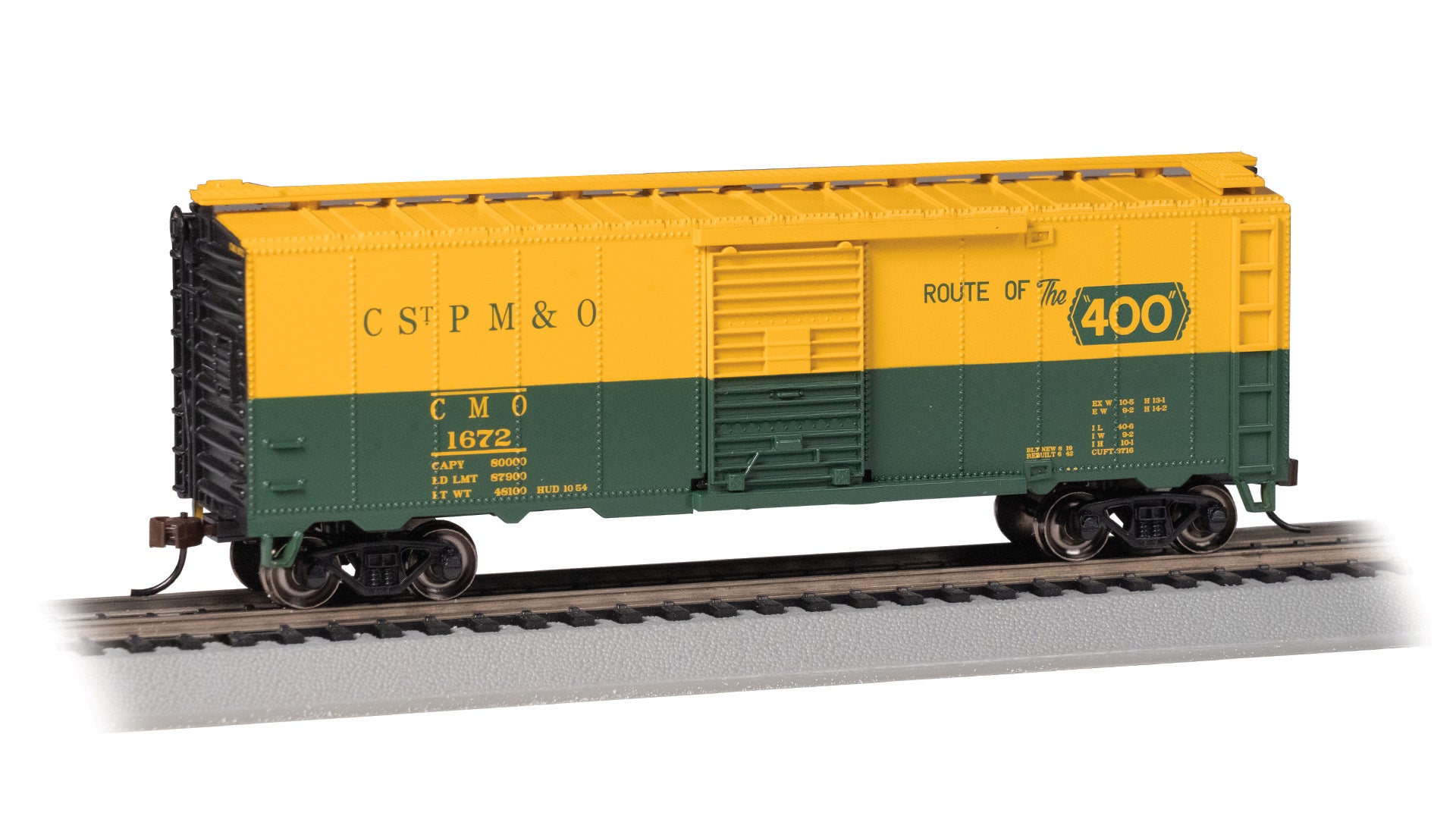Bachmann 16023 HO Omaha Road 40' Boxcar #163231 – Trainz