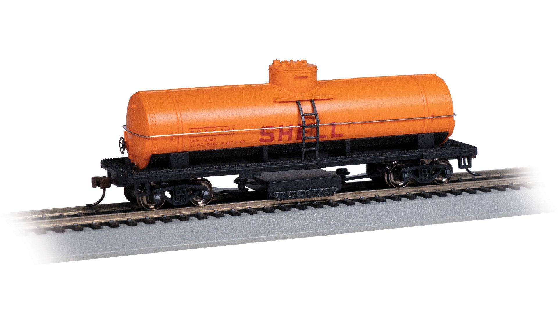 Bachmann 16306 HO Shell 40' Track-Cleaning Tank Car #1782