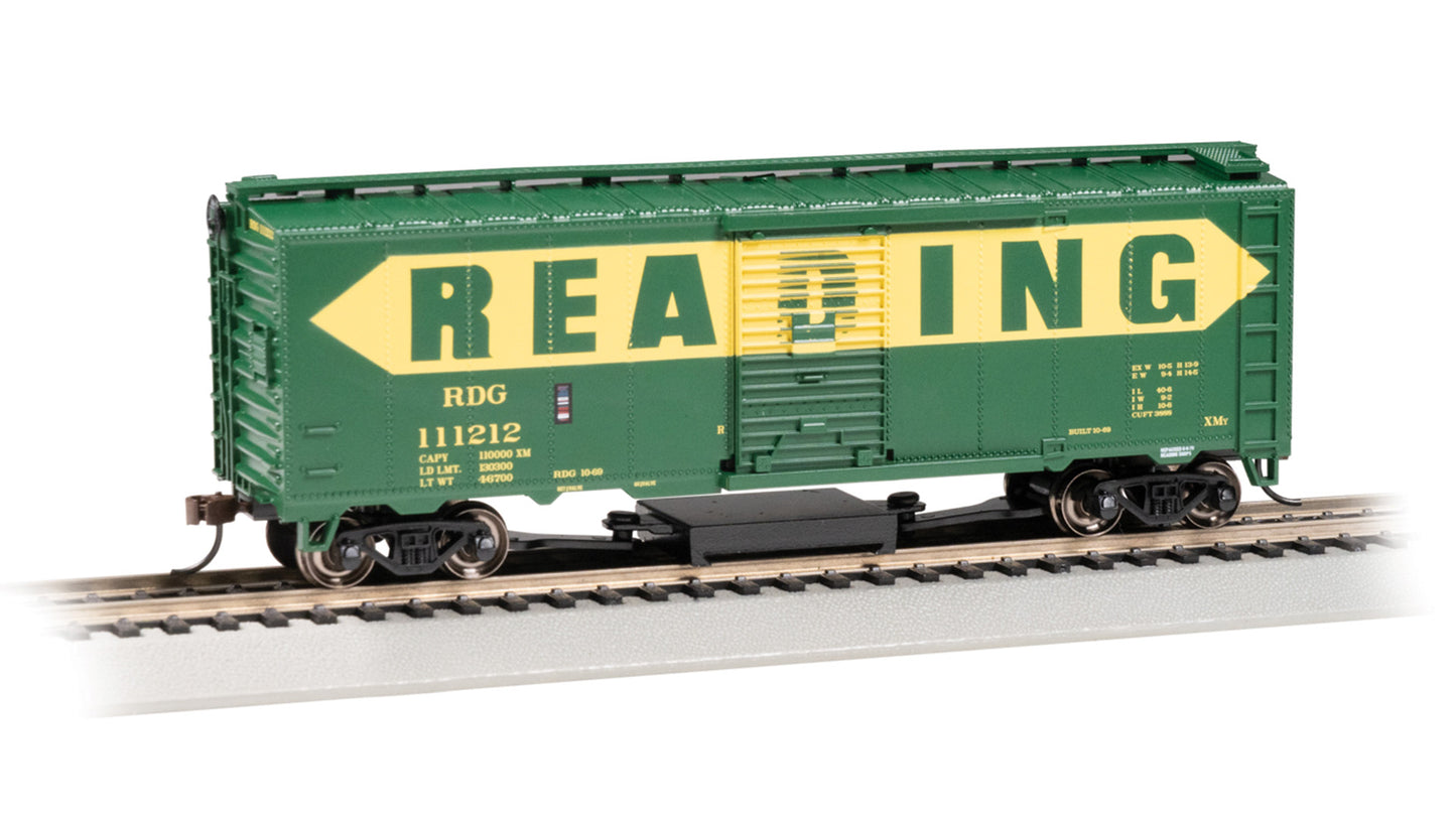 Bachmann 16326 HO Reading Track-Cleaning 40' Boxcar #111212