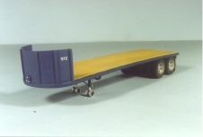 Berkshire Valley 272 O Undec. 32' Round Nose Flat Bed Trailer "Tandem Axle" Kit