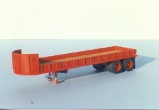 Berkshire Valley 273 O Stake Body 32' Round Nose Tandem Axle Trailer