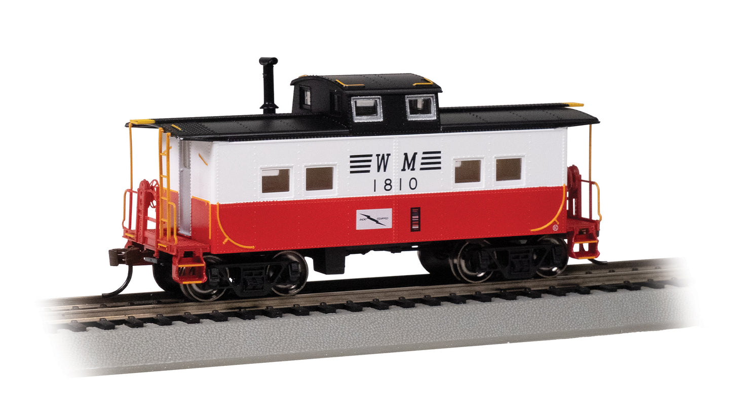 Bachmann 16827 HO Western Maryland Northeast Steel Caboose #1810