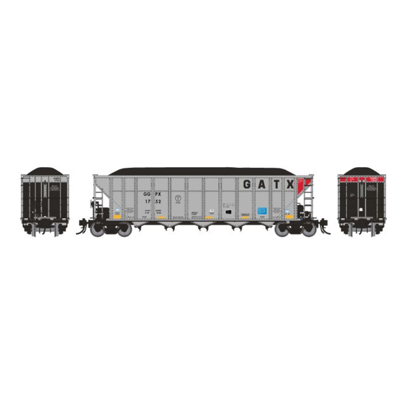 Rapido Trains 169013A HO GGPX Autoflood III Rapid Discharge Hopper