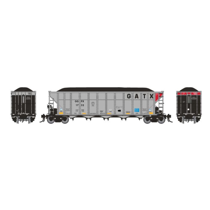 Rapido Trains 169014 HO GGPX Autoflood Rapid Discharge Coal Hopper (Pack of 6)