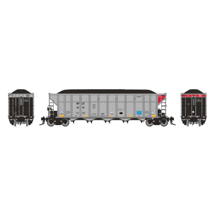 Rapido Trains 169017 HO KPLX Autoflood Rapid Discharge Coal Hopper (Pack of 6)