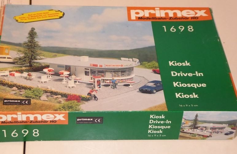 Primex 1698 HO Drive-In Building Kit