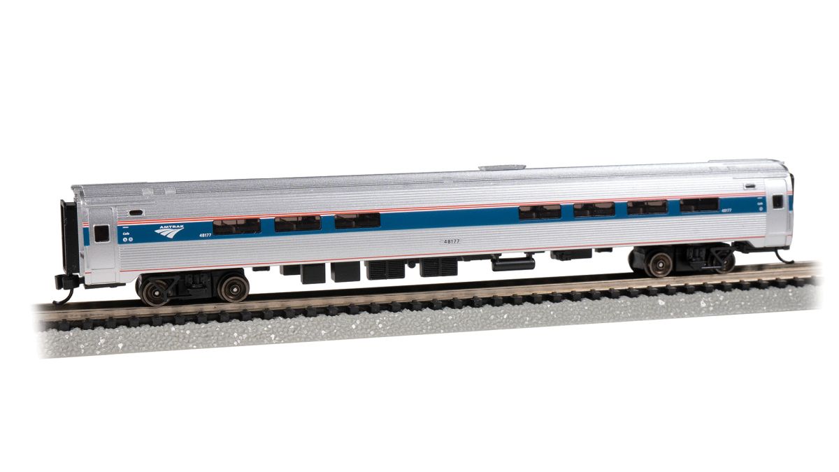 Bachmann 14168 N Amtrak Amfleet I Lighted Cafe Car #48177