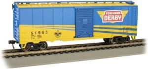 Bachmann 16007 HO Pinewood Derby - Boy Scouts of America 40' Box Car
