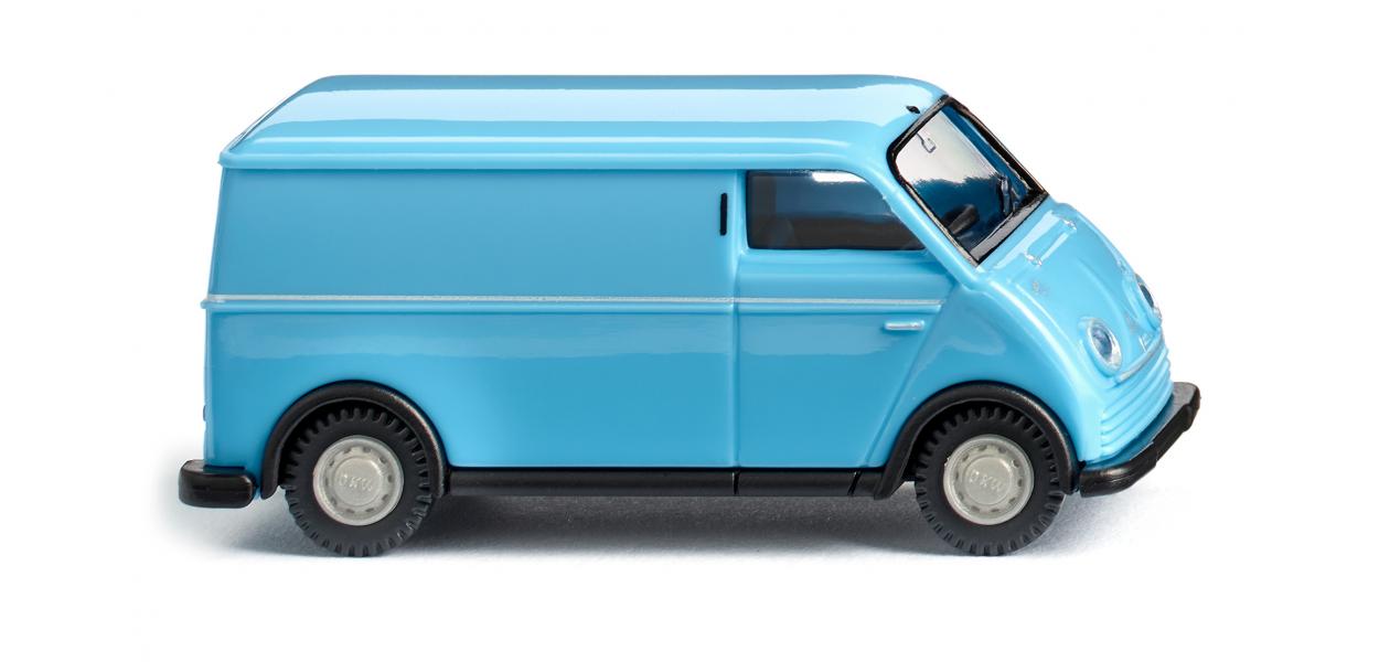 Wiking 033406 HO DKW Sky Blue Speed Van