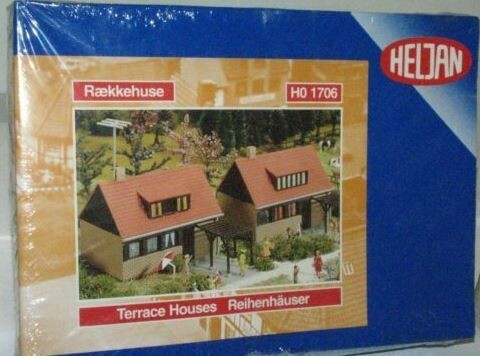Heljan 1706 HO Two Terrace Houses