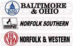 Bar Mills 99121 N Railway Billboards Kit