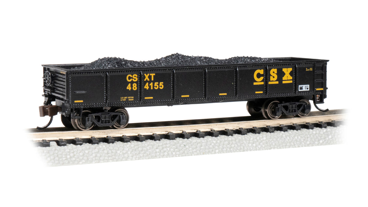 Bachmann 17255 N CSX 40' Gondola with Coal Load #484155