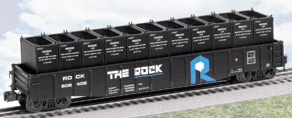 Lionel 6-17480 O The Rock Gondola with Containers