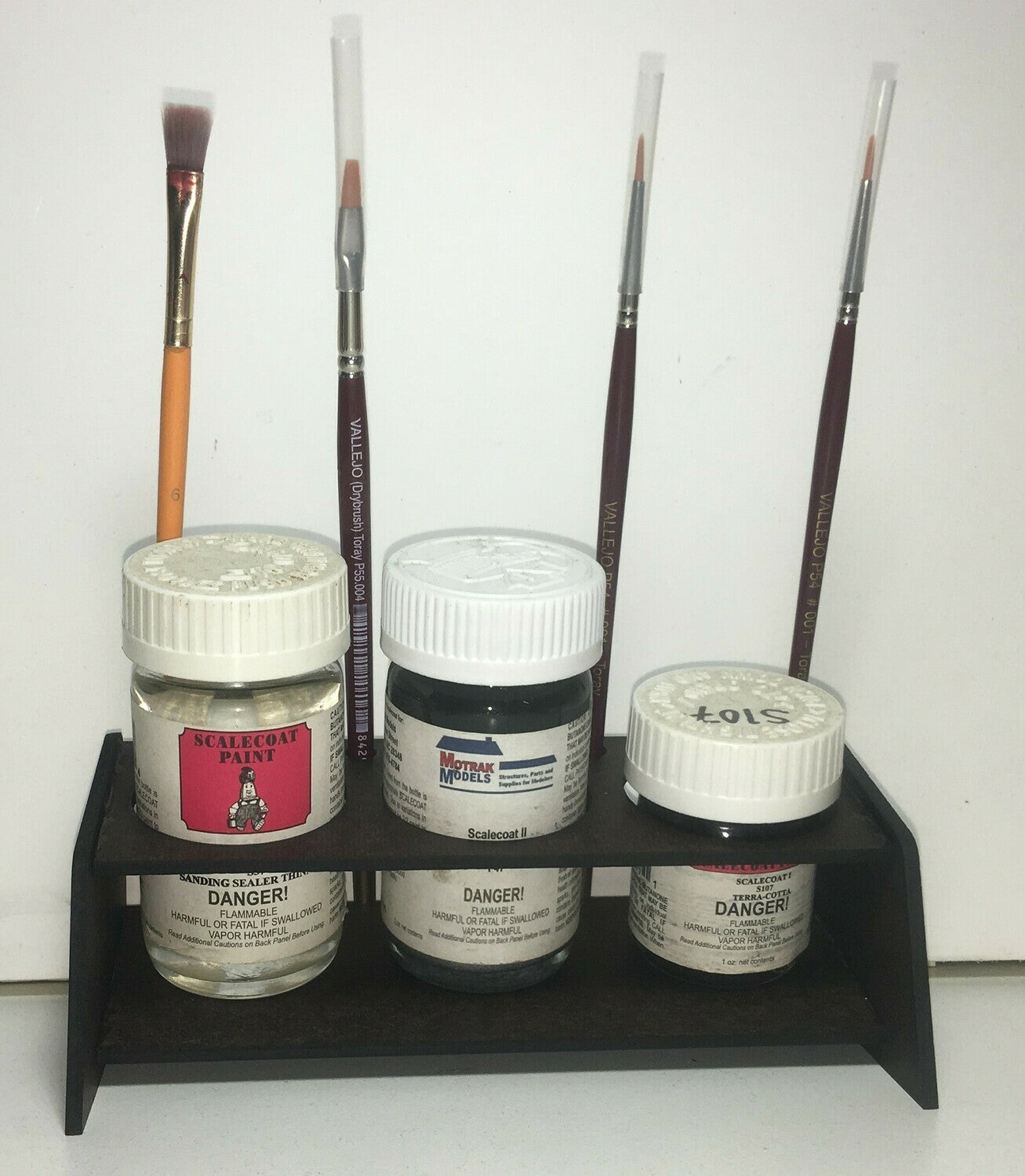 Motrak Models 52006 Large 3 Hole Single Paint Bottle Holder