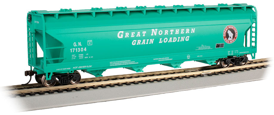 Bachmann 17509 HO Great Northern 56' ACF Hopper Car #171304