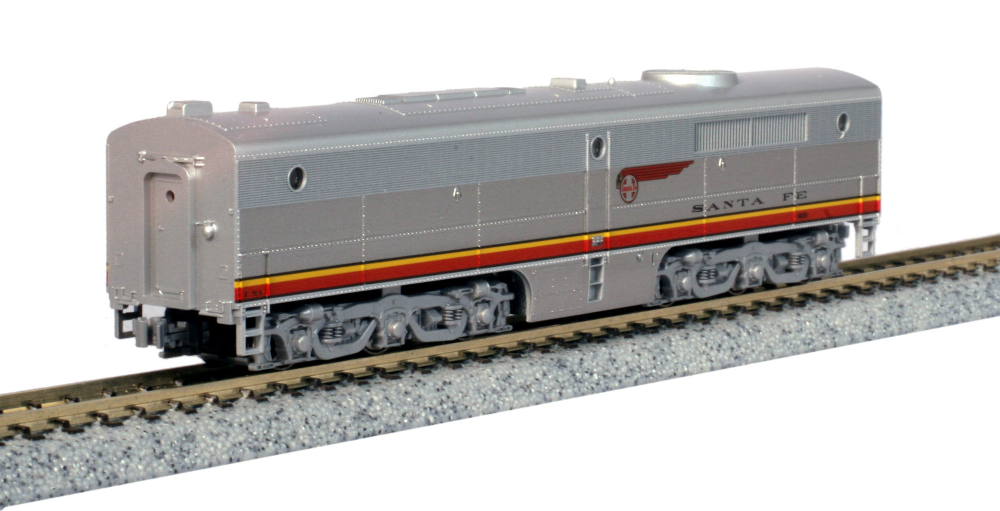 Kato 176-4122-DCC N Santa Fe Warbonnet ALCO PB-1 Diesel Locomotive RTR DCC #70A
