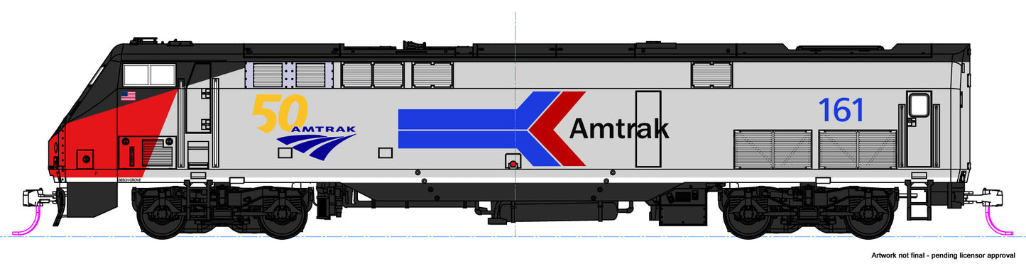 Kato 176-6036-LS N Amtrak GE P42 Phase I Diesel Loco with ESU LokSound DCC #161