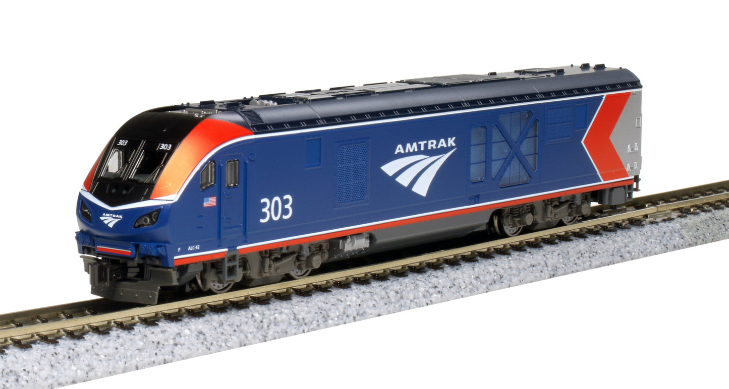 Kato 176-6052 N Scale Amtrak ALC-42 Charger Diesel Locomotive #303 Phase VI