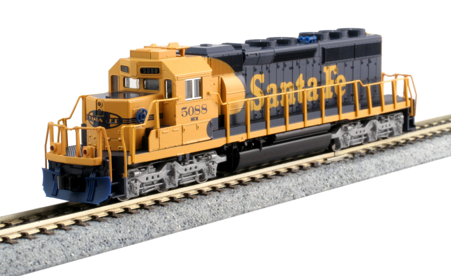Kato 176-8210-DCC N ATSF SD40-2 Diesel Locomotive w/DCC #5088