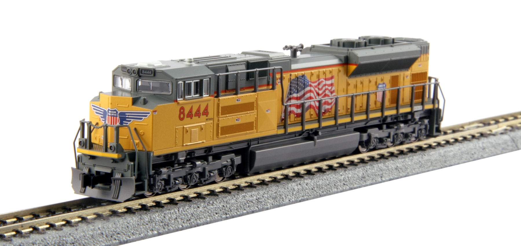 Kato 176-8404-DCC N Union Pacific SD70ACe Diesel Locomotive with DCC #8444