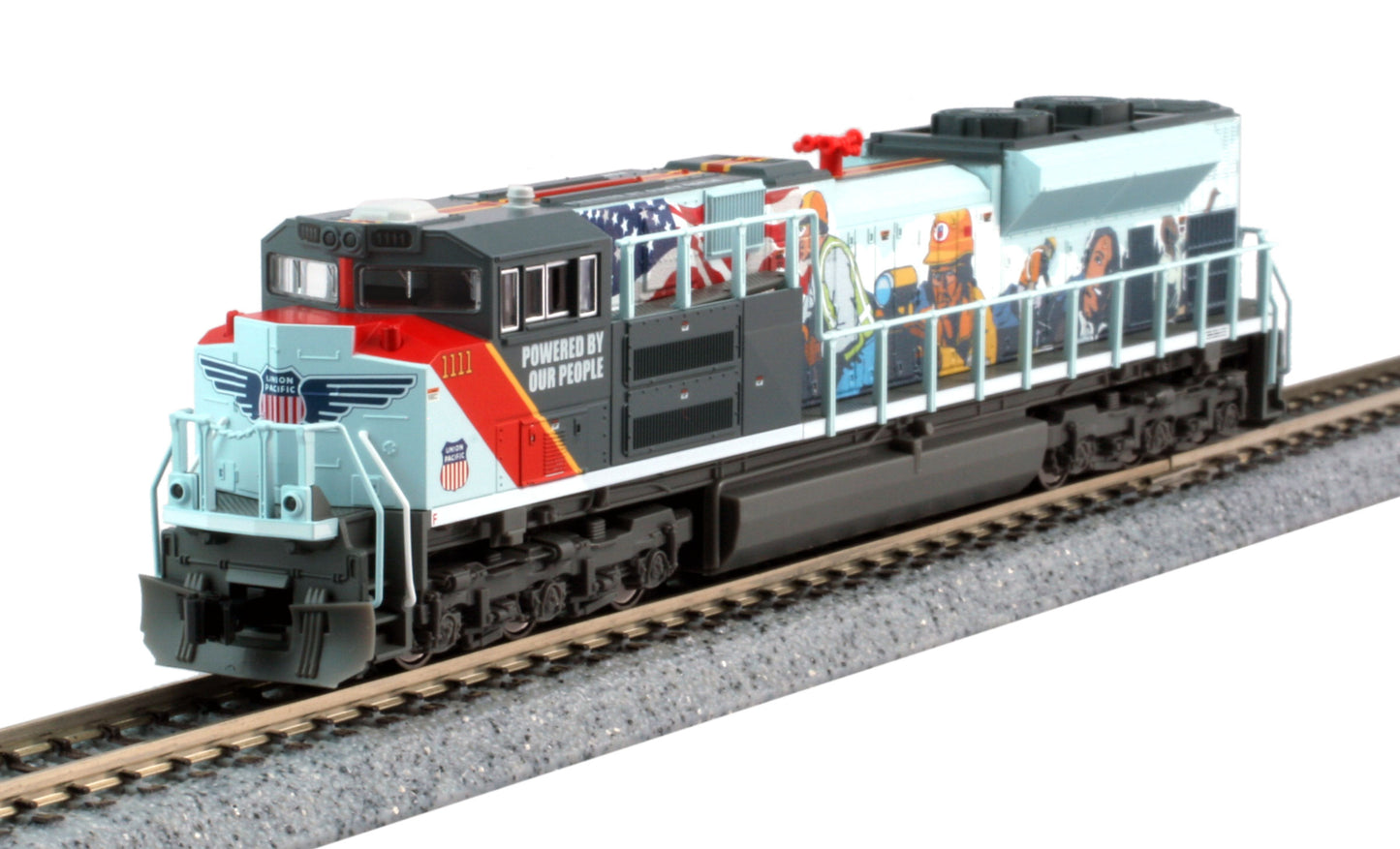 Kato 176-8412-DCC N Union Pacific EMD SD70ACe Diesel Locomotive DCC Ready