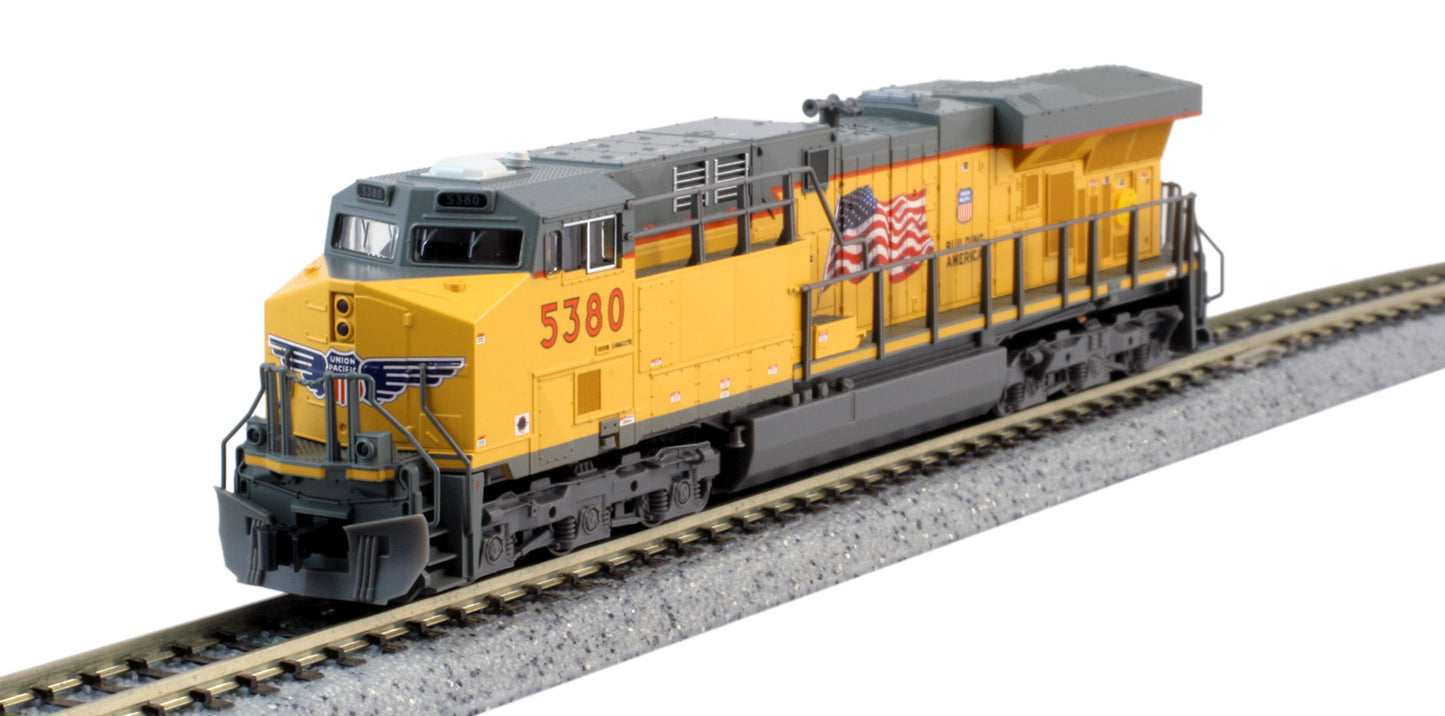 Kato 176-8954-DCC N UP GE ES44AC Diesel Locomotive w/DCC #5400
