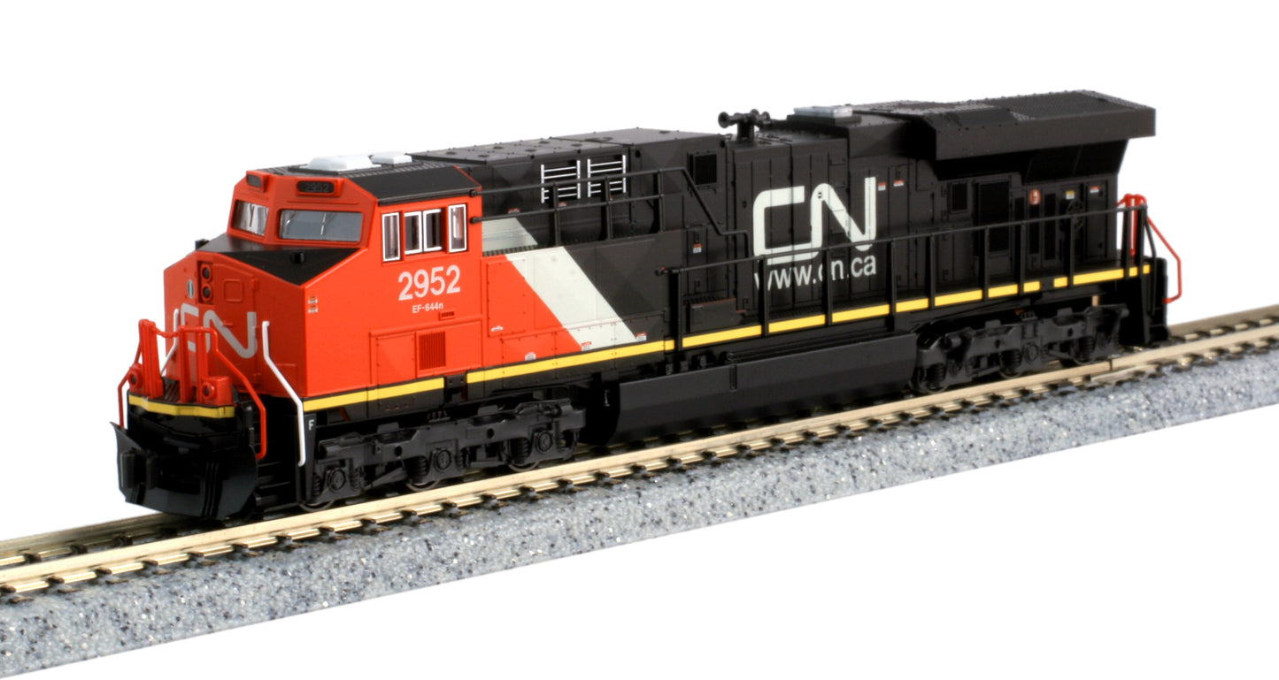 Kato 176-8939-LS N Canadian National GE ES44AC Diesel Locomotive LokSound #2952