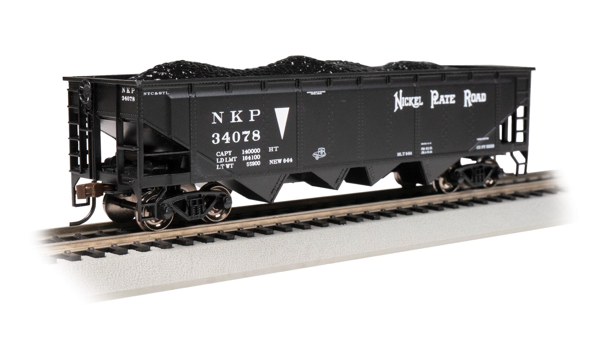 Bachmann 17623 HO Scale Nickel Plate Road 40' Quad Hopper Road # 34078