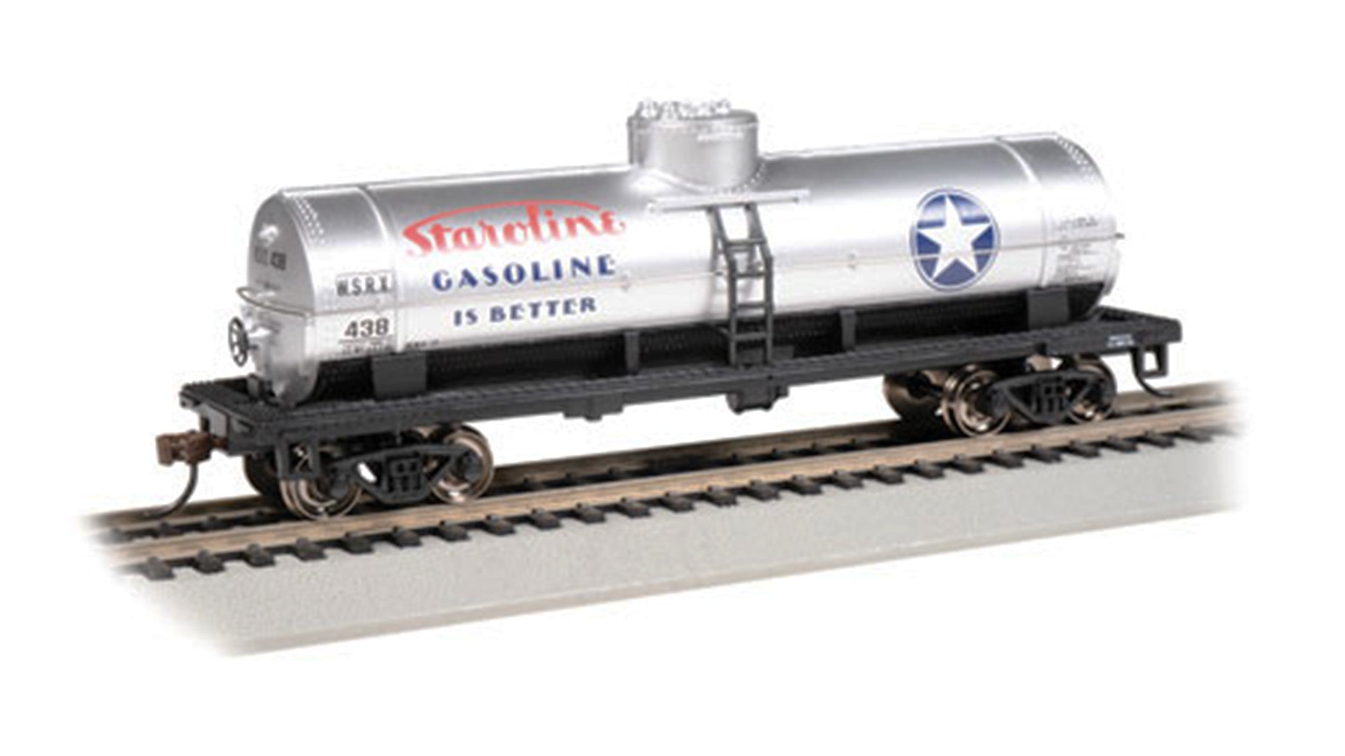 Bachmann 17817 HO Staroline Gasoline 40' Single-Dome Tank Car #438