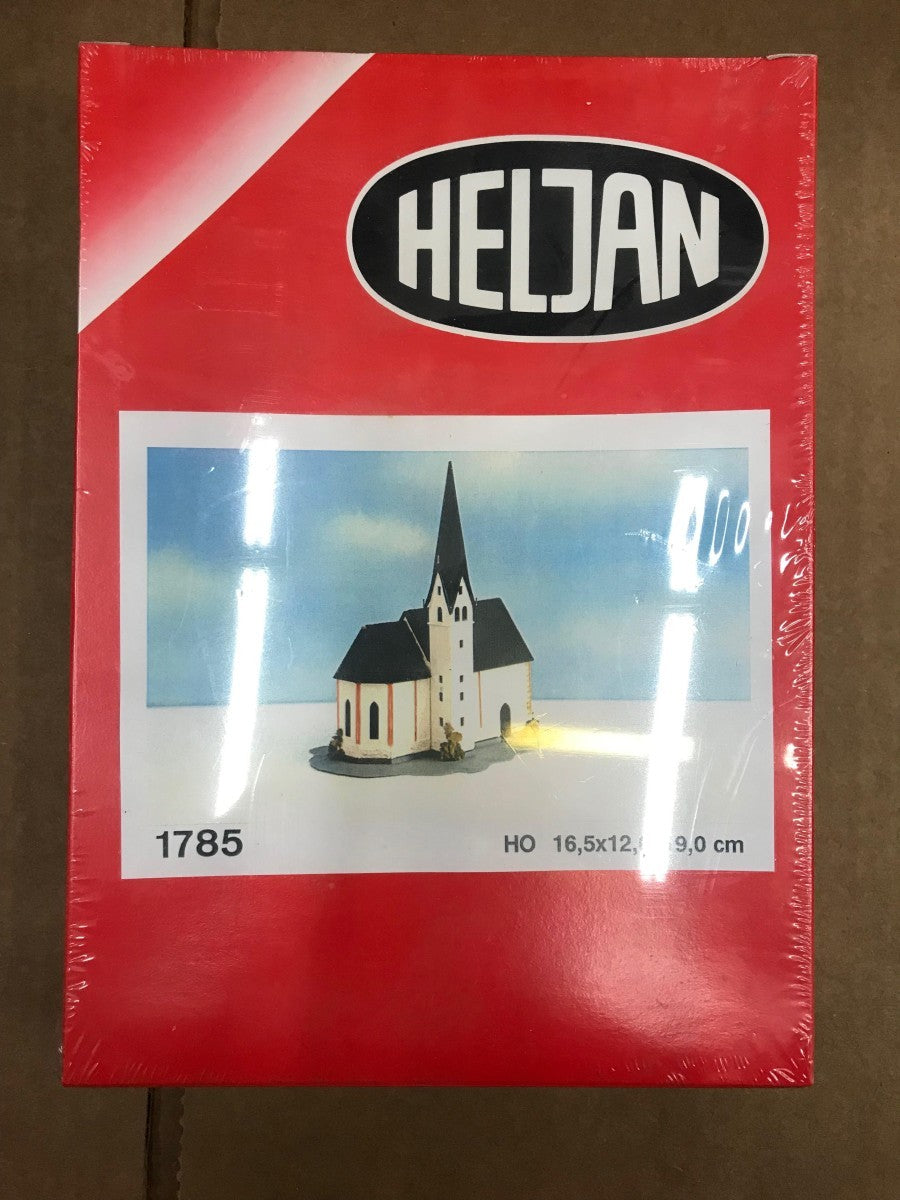 Heljan 1785 HO Rurual Church Building Kit