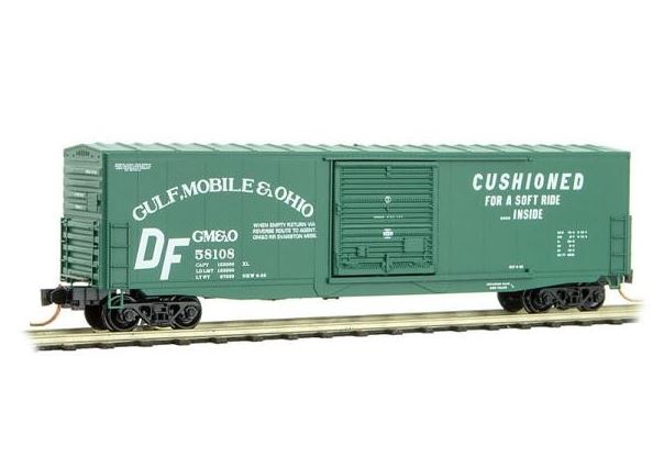 Micro-Trains 18000010 N Gulf, Mobile & Ohio 50' Single Door Boxcar #58108