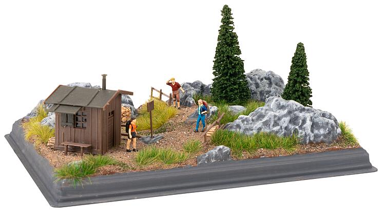 Faller 180051 HO Mountains Mini Diorama