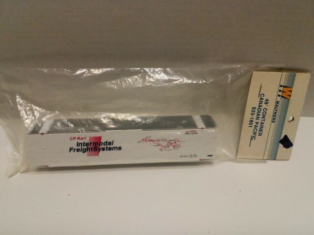 Walthers 933-1801 HO C P Rail 48' Container Intermodal FreightSystems